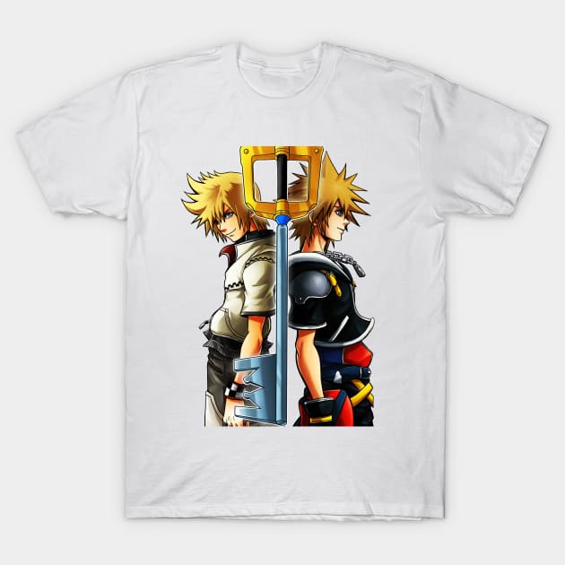 Heroes soul Key T-Shirt by mcashe_art